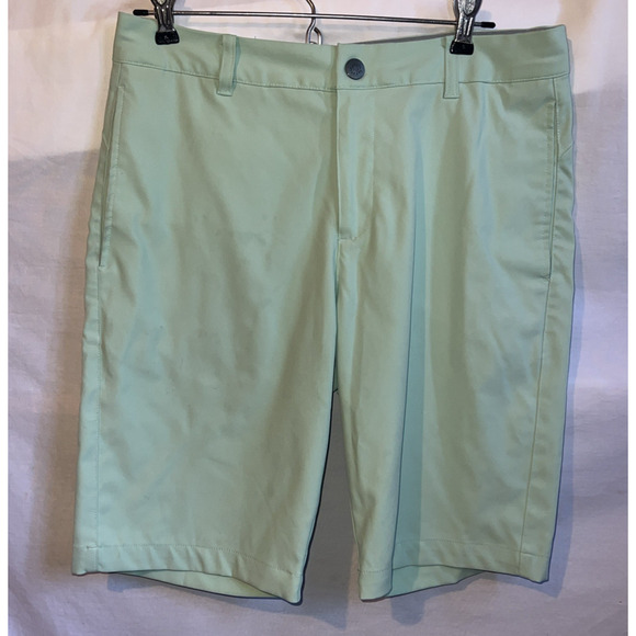 PUMA Men's Casual / Walking Golf Shorts Size 30 Mint Green - Picture 1 of 11